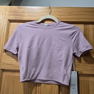 lululemon athletica Lavender Crop Top
